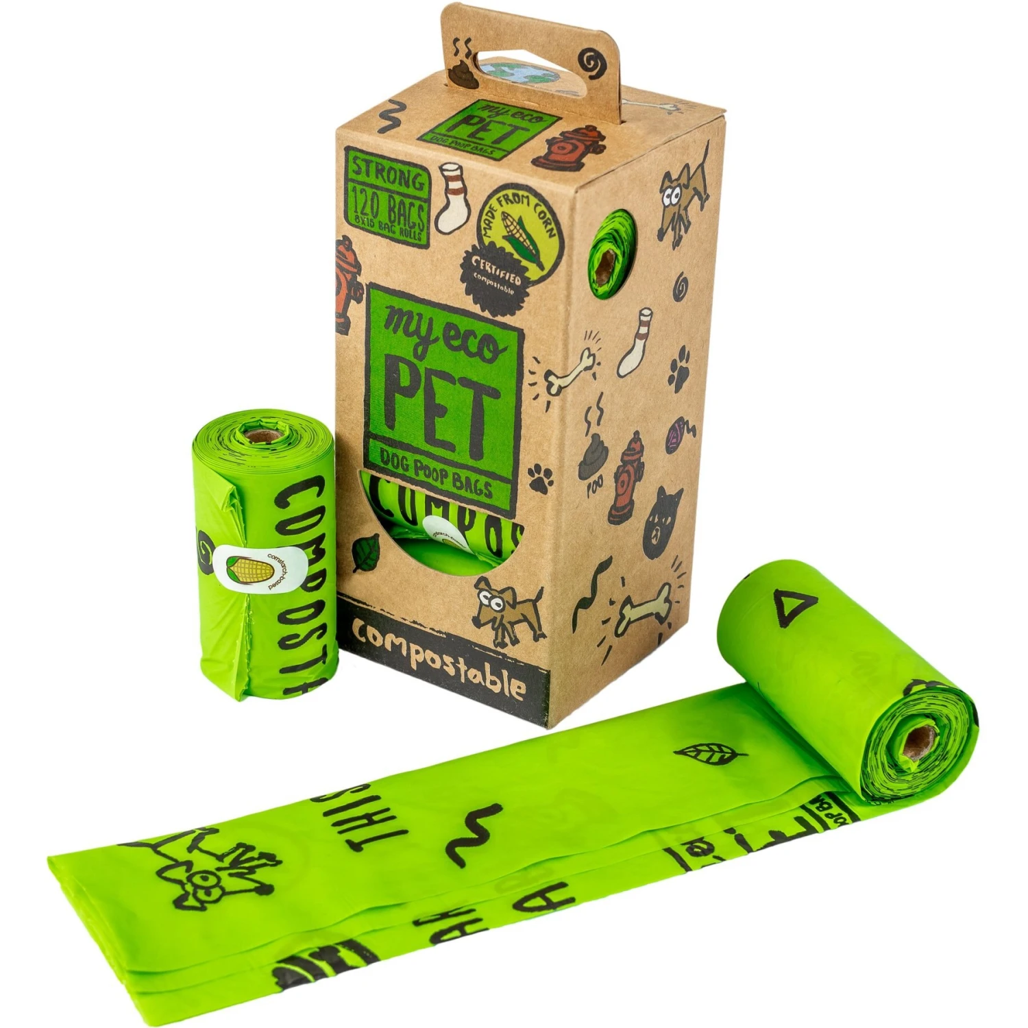 MyEcoPet Compostable Dog Poop Bags 8 MyEcoPet Compostable Dog Poop Bags - Image 6