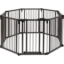 Frisco Wood & Metal 8-Panel Configurable Gate & Playpen -Dog Supplies Shop 352629 PT3. AC SS1800 V1657657094