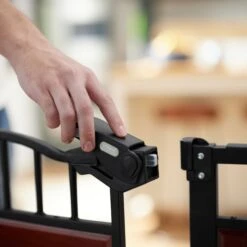 Frisco Wood Accents Extra Wide Auto-close Pet Gate, 30-in -Dog Supplies Shop 352631 PT4. AC SS1800 V1657747161