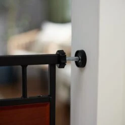 Frisco Wood Accents Extra Wide Auto-close Pet Gate, 30-in -Dog Supplies Shop 352631 PT5. AC SS1800 V1657747161