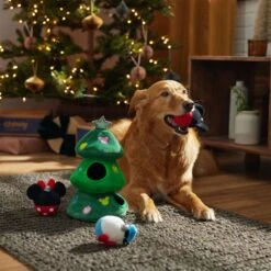 Disney Holiday Mickey & Friends Christmas Tree Hide & Seek Puzzle Plush Squeaky Dog Toy 10 Disney Holiday Mickey & Friends Christmas Tree Hide & Seek Puzzle Plush Squeaky Dog Toy -Dog Supplies Shop 356013 PT3. AC SS1800 V1661781142
