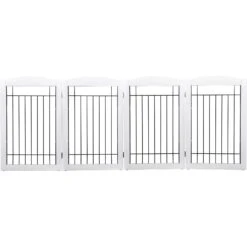 Spirich Freestanding Black Wire Dog Gate -Dog Supplies Shop 356189 PT6. AC SS1800 V1657657126
