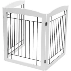 Pawland Freestanding Foldable Wire Dog Gate -Dog Supplies Shop 356195 PT5. AC SS1800 V1641607912