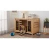 TRINITY Crate Accent Table Double Door Furniture Style Dog & Cat Crate -Dog Supplies Shop 357158 MAIN. AC SS1800 V1641602535