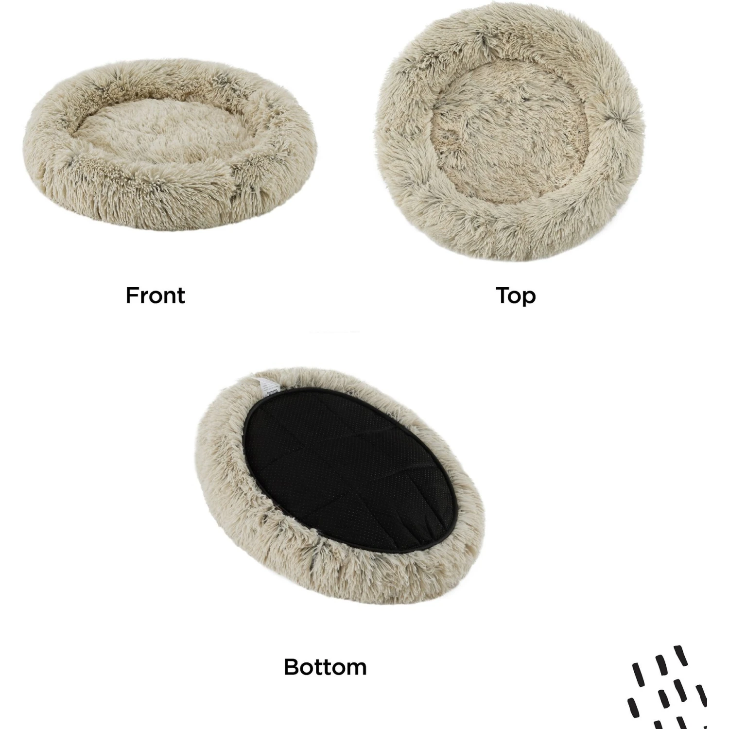 Best Friends By Sheri Calming Bolster Cat & Dog Bed 5 Best Friends By Sheri Calming Bolster Cat & Dog Bed - Image 3