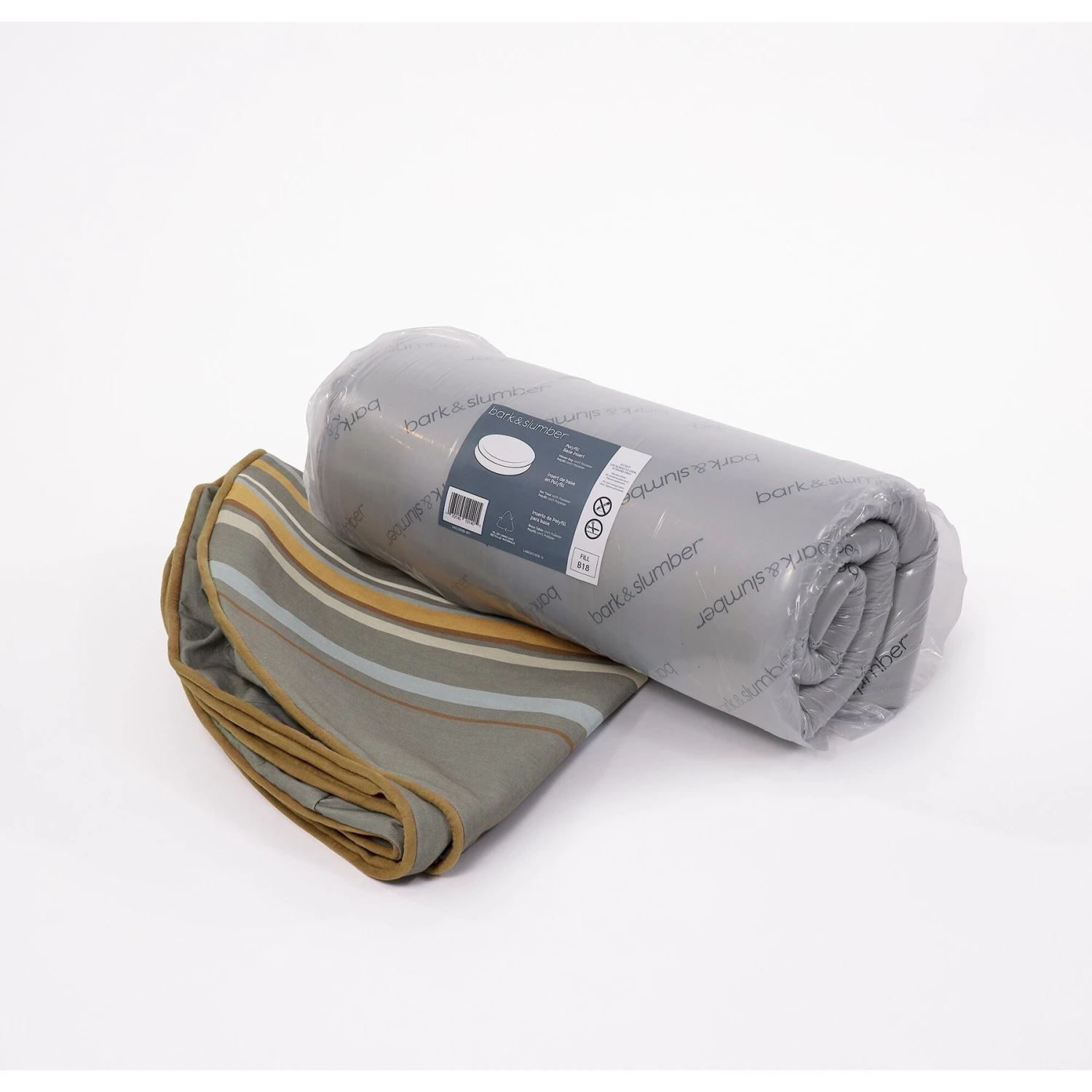 Bark And Slumber Round Lounger Pillow Dog Bed With Removable Cover 10 Bark And Slumber Round Lounger Pillow Dog Bed With Removable Cover - Image 8