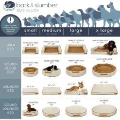 Bark And Slumber Round Lounger Pillow Dog Bed With Removable Cover 19 Bark And Slumber Round Lounger Pillow Dog Bed With Removable Cover -Dog Supplies Shop 361252 PT8. AC SS1800 V1658511585