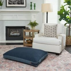 Bark And Slumber Rectangular Lounger Pillow Dog Bed With Removable Cover -Dog Supplies Shop 361297 PT3. AC SS1800 V1646848078