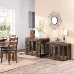 Unipaws Furniture Style Dog Crate With Tray, Rustic Brown 14 Unipaws Furniture Style Dog Crate With Tray, Rustic Brown -Dog Supplies Shop 361899 PT5. AC SS1800 V1650015696