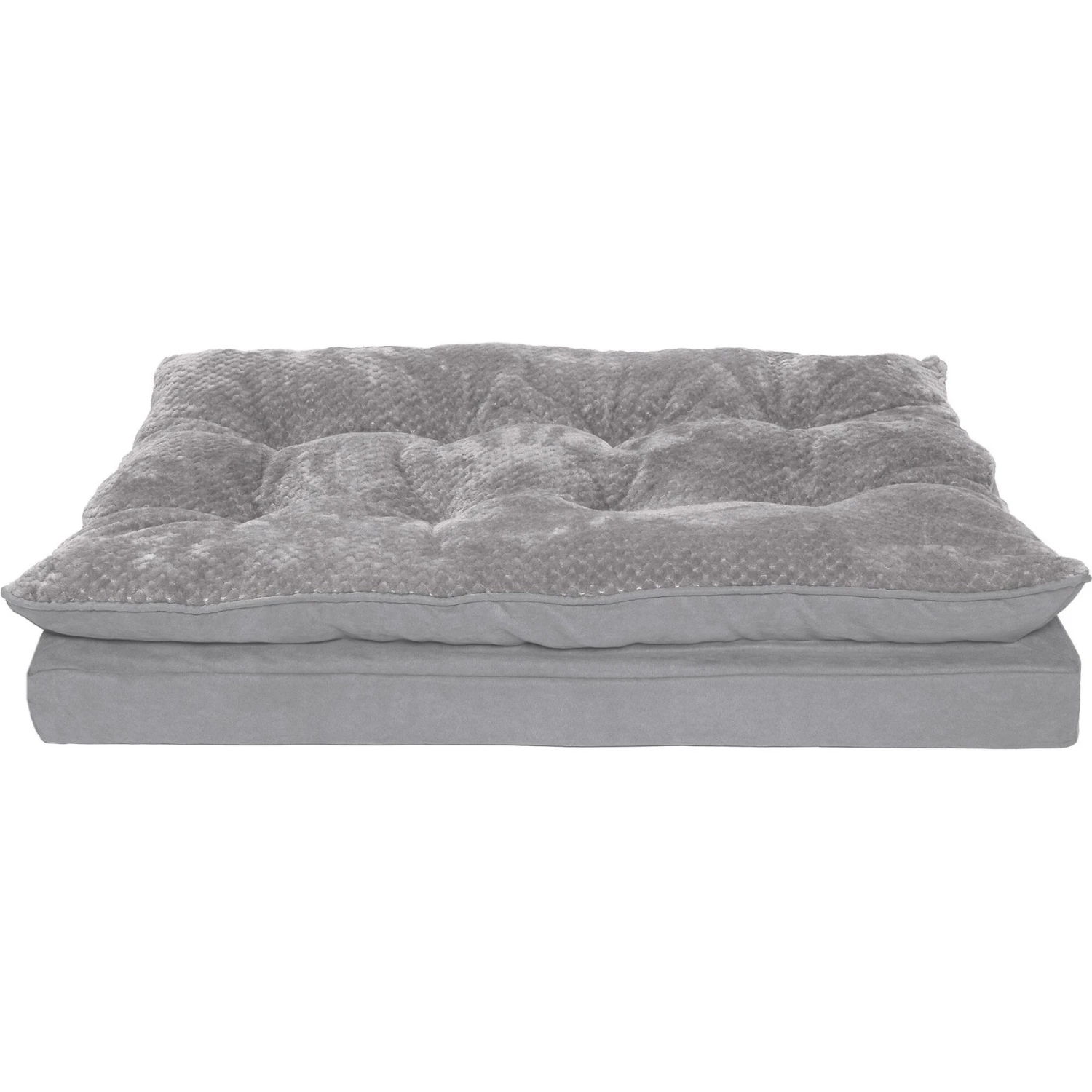 FurHaven Mink Fur & Suede PillowTop Orthopedic Cat & Dog Bed 5 FurHaven Mink Fur & Suede PillowTop Orthopedic Cat & Dog Bed - Image 3