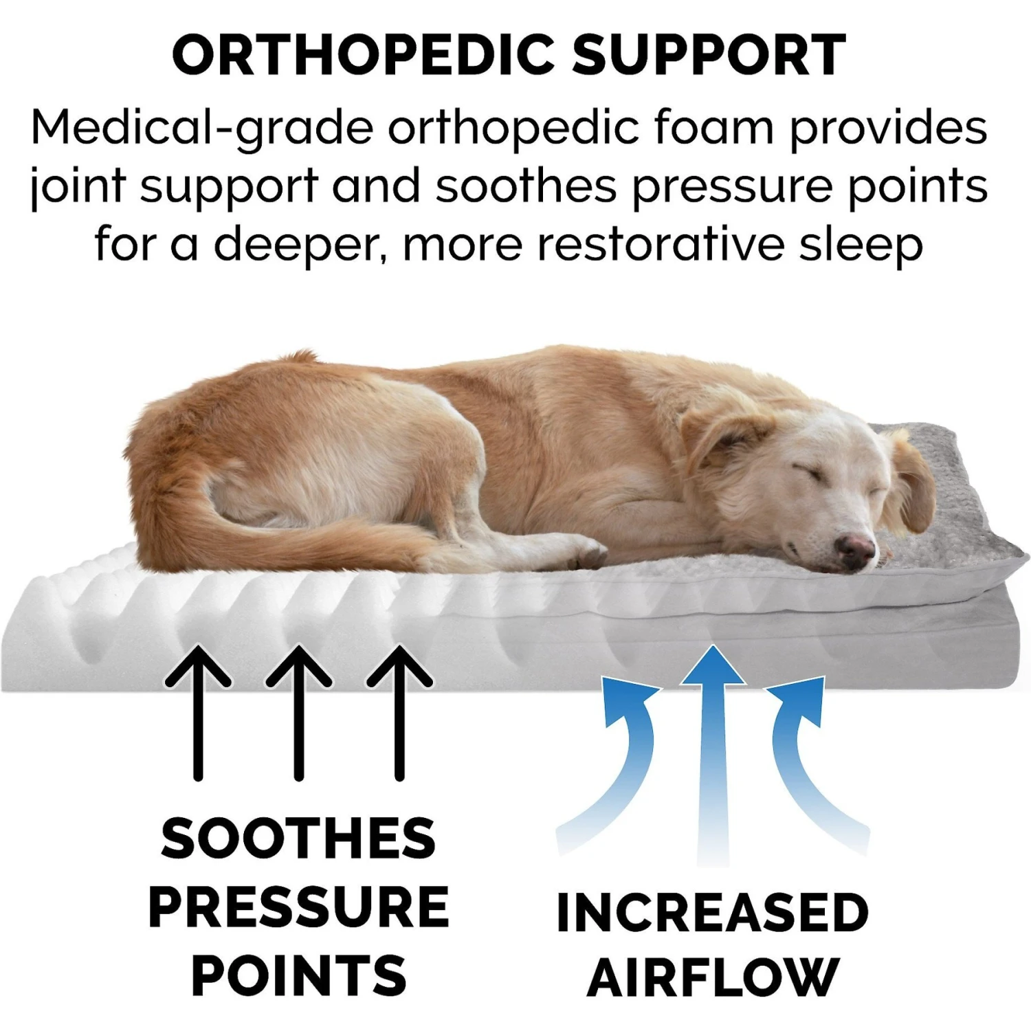 FurHaven Mink Fur & Suede PillowTop Orthopedic Cat & Dog Bed 9 FurHaven Mink Fur & Suede PillowTop Orthopedic Cat & Dog Bed - Image 7