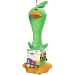 TrustyPup Long Neck Duck Dog Toy, Green, Large -Dog Supplies Shop 362810 PT5. AC SS1800 V1642643190