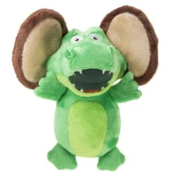 GoDog Silent Squeak Flips Gator Monkey Dog Toy, Green -Dog Supplies Shop 362875 PT4. AC SS1800 V1642650997