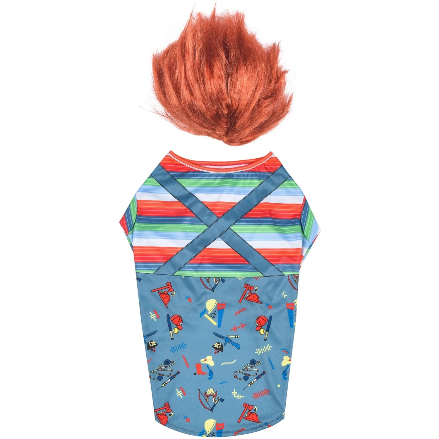 Fetch For Pets NBC Horror Chucky Halloween Dog Costume 7 Fetch For Pets NBC Horror Chucky Halloween Dog Costume - Image 5
