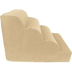 Precious Tails High Density Foam Scalloped 4 Steps Dog & Cat Stairs -Dog Supplies Shop 366770 PT5. AC SS1800 V1644385914
