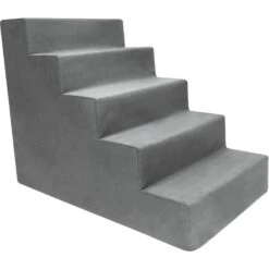 Precious Tails High Density Foam 5 Steps Dog & Cat Stairs -Dog Supplies Shop 366783 PT2. AC SS1800 V1644375427
