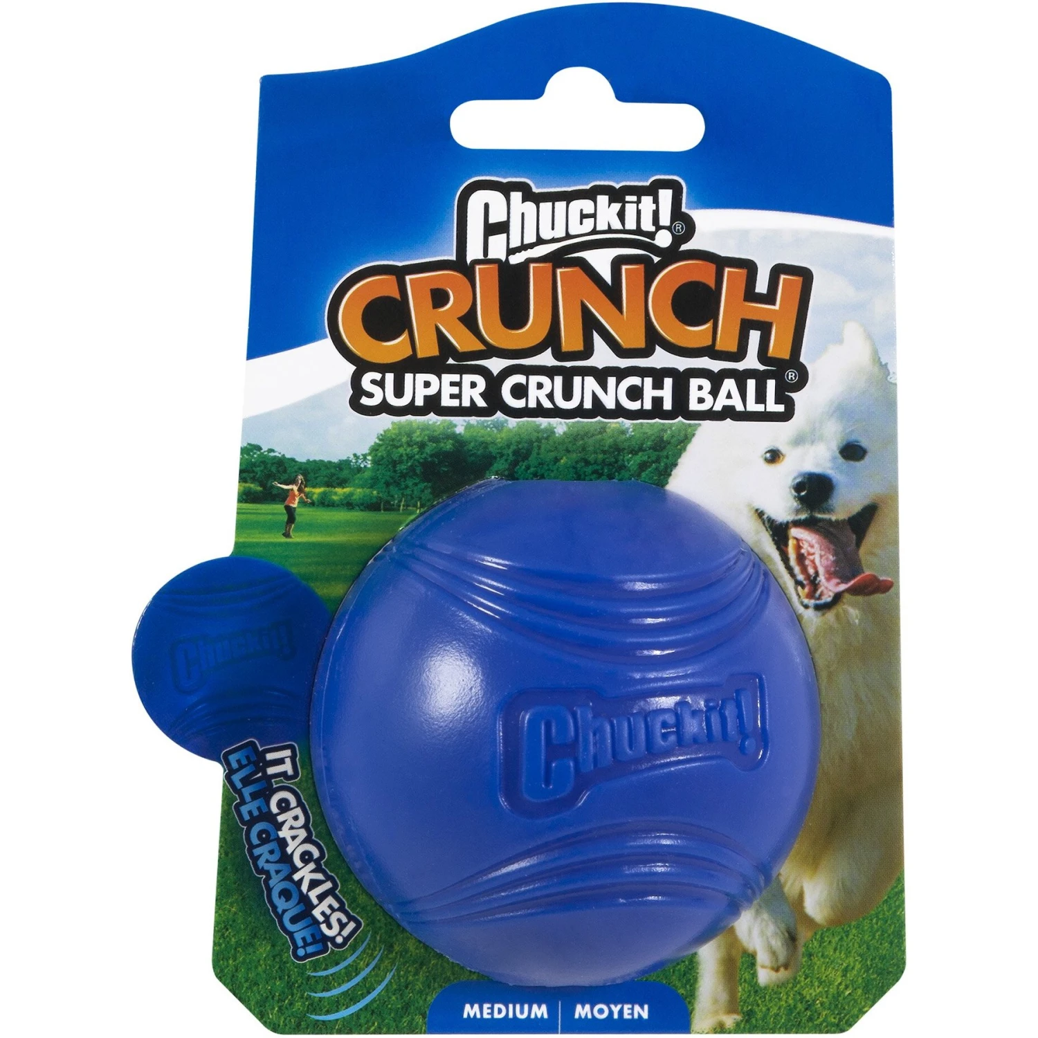 Chuckit! Super Crunch Ball, Blue 3 Chuckit! Super Crunch Ball, Blue