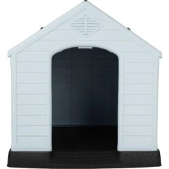 Frisco Plastic Outdoor Dog House With Elevated Platform -Dog Supplies Shop 370363 PT4. AC SS1800 V1659994338