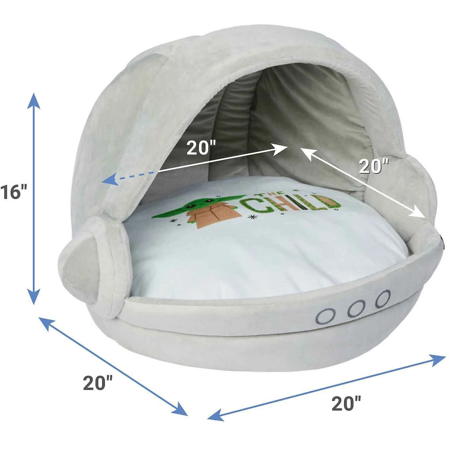 STAR WARS THE MANDALORIAN GROGU Covered Cat & Dog Bed & STAR WARS THE MANDALORIAN GROGU Pram Covered Cat & Dog Bed 9 STAR WARS THE MANDALORIAN GROGU Covered Cat & Dog Bed & STAR WARS THE MANDALORIAN GROGU Pram Covered Cat & Dog Bed - Image 7