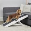 Carlson Pet Products Heritage & Home Indoor Wooden Cat & Dog Ramp, Rustic White -Dog Supplies Shop 371173 MAIN. AC SS1800 V1649341297