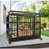 SMONTER Heavy Duty Metal Indoor & Outdoor Medium & Large Breed Dog Crate, Dark Silver 1 SMONTER Heavy Duty Metal Indoor & Outdoor Medium & Large Breed Dog Crate, Dark Silver -Dog Supplies Shop 517246 MAIN. AC SS1800 V1657658362
