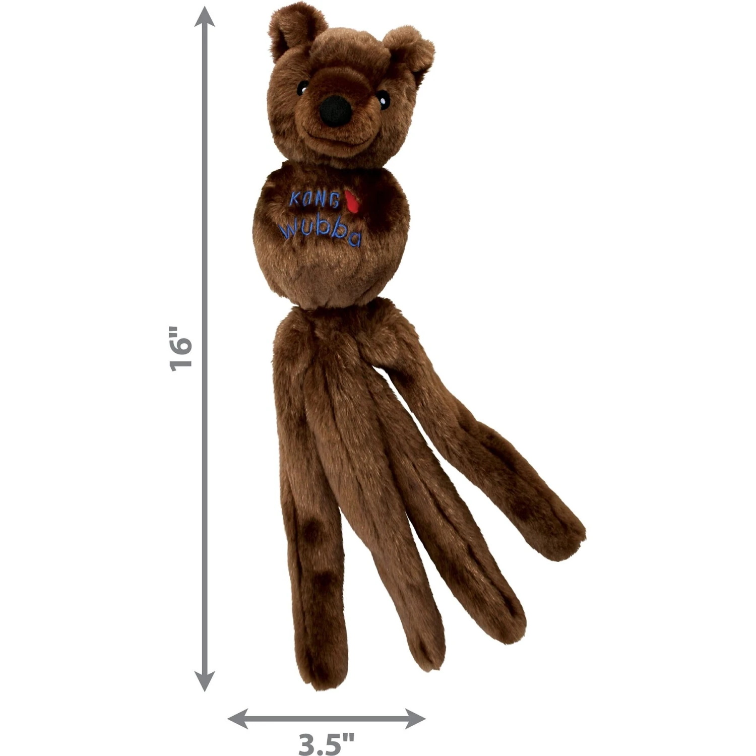 KONG Wubba Friend Dog Toy, Character Varies 4 KONG Wubba Friend Dog Toy, Character Varies - Image 2