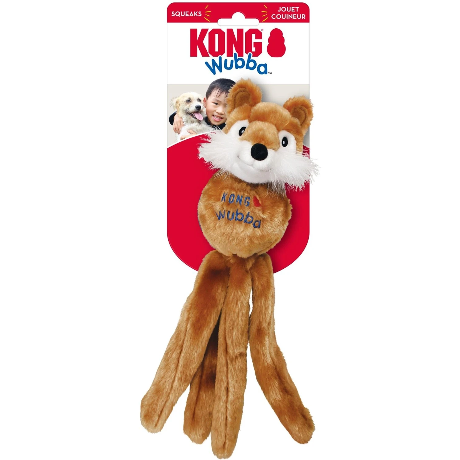 KONG Wubba Friend Dog Toy, Character Varies 8 KONG Wubba Friend Dog Toy, Character Varies - Image 6