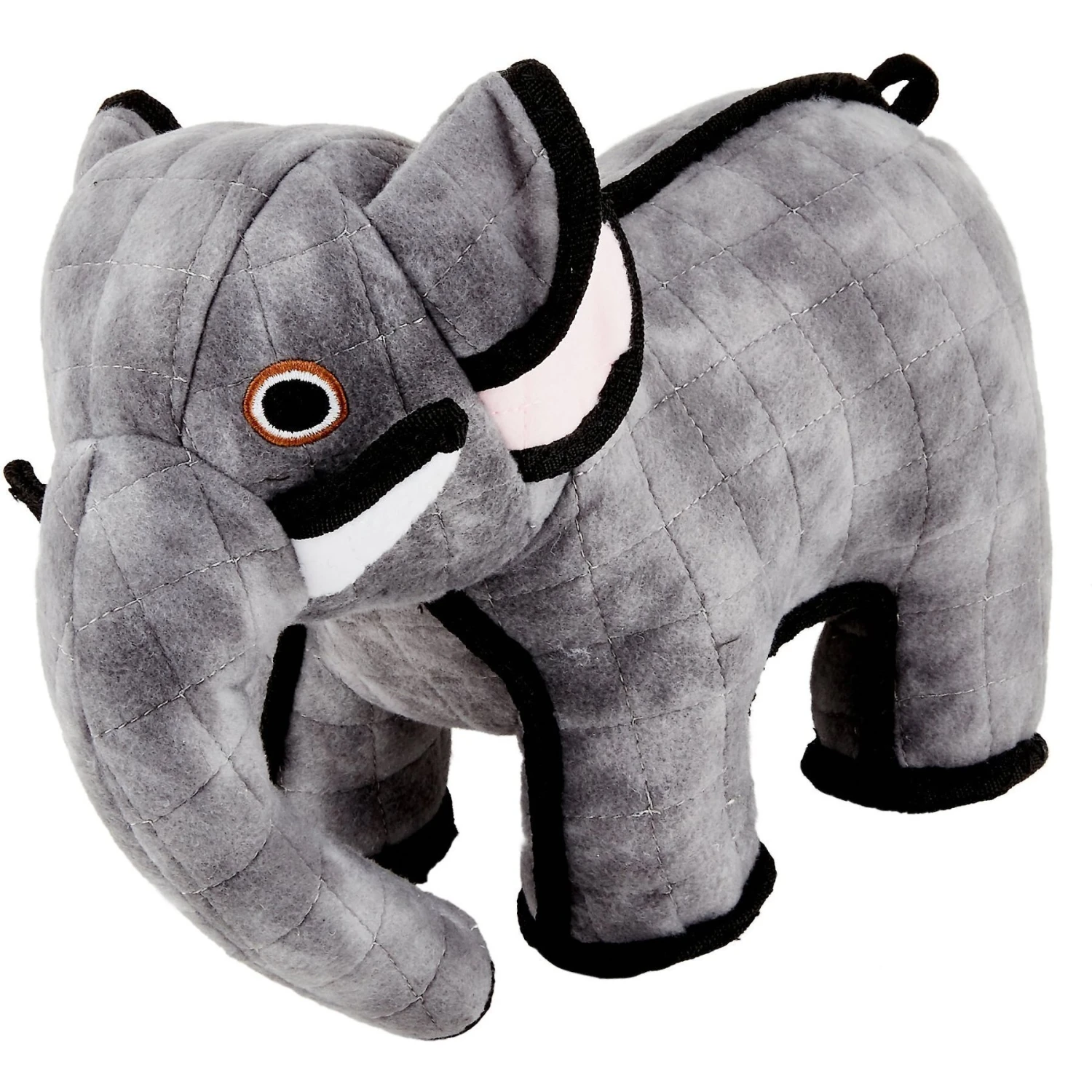 Tuffy's Emery Elephant Plush Dog Toy 3 Tuffy's Emery Elephant Plush Dog Toy