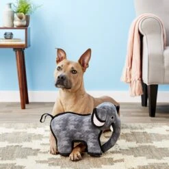 Tuffy's Emery Elephant Plush Dog Toy 12 Tuffy's Emery Elephant Plush Dog Toy -Dog Supplies Shop 54173 PT3. AC SS1800 V1589492489