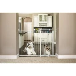 Carlson Pet Products Maxi Walk-Thru Dog Gate With Small Pet Door -Dog Supplies Shop 58487 PT3. AC SS1800 V1567719451
