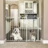 Carlson Pet Products Maxi Extra Tall Walk-Thru Dog Gate With Pet Door 2 Carlson Pet Products Maxi Extra Tall Walk-Thru Dog Gate With Pet Door -Dog Supplies Shop 58495 MAIN. AC SS1800 V1569011602