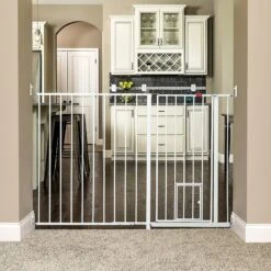 Carlson Pet Products Maxi Extra Tall Walk-Thru Dog Gate With Pet Door -Dog Supplies Shop 58495 PT2. AC SS1800 V1569011577