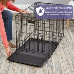MidWest ICrate Fold & Carry Single Door Collapsible Wire Dog Crate -Dog Supplies Shop 60371 PT4. AC SS1800 V1647556992
