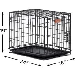 MidWest ICrate Fold & Carry Single Door Collapsible Wire Dog Crate -Dog Supplies Shop 60371 PT8. AC SS1800 V1562168836