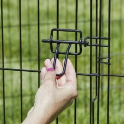 MidWest Wire Dog Exercise Pen With Step-Thru Door, Black E-Coat -Dog Supplies Shop 60389 PT5. AC SS1800 V1567184571