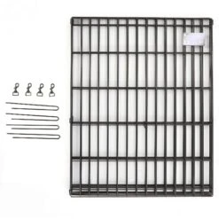 MidWest Wire Dog Exercise Pen With Step-Thru Door, Black E-Coat -Dog Supplies Shop 60389 PT8. AC SS1800 V1672761166