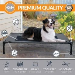 K&H Pet Products Original Pet Cot Elevated Dog Bed -Dog Supplies Shop 611958 PT2. AC SS1800 V1659484091