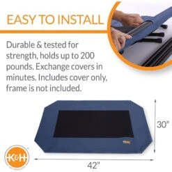 K&H Pet Products Original Pet Cot Replacement Dog Bed Cover 11 K&H Pet Products Original Pet Cot Replacement Dog Bed Cover -Dog Supplies Shop 613830 PT2. AC SS1800 V1660233325