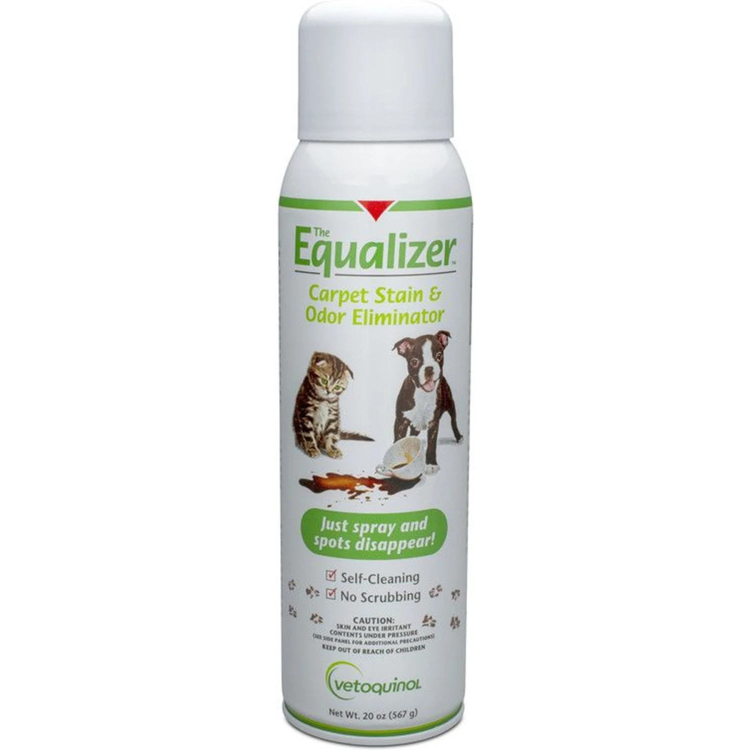 Vetoquinol Equalizer Dog, Cat & Small Pet Stain Remover, 20-oz Bottle 3 Vetoquinol Equalizer Dog, Cat & Small Pet Stain Remover, 20-oz Bottle