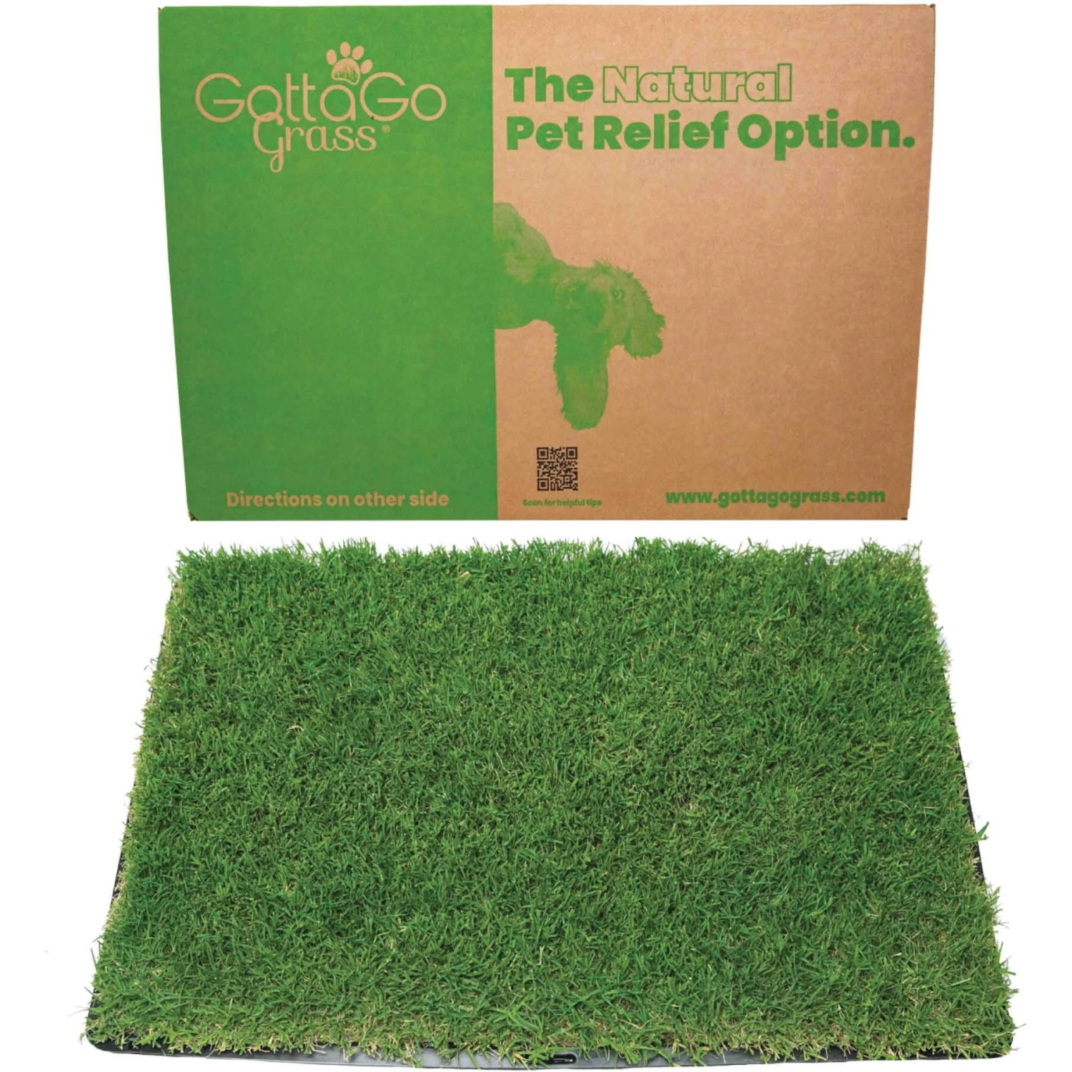 Gotta Go Grass The Natural Relief Dog Potty Pads, 16-in X 24-in 3 Gotta Go Grass The Natural Relief Dog Potty Pads, 16-in X 24-in