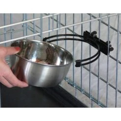 MidWest Stainless Steel Snap'y Fit Dog Kennel Bowl -Dog Supplies Shop 65183 PT5. AC SS1800 V1540302853