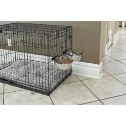 MidWest Stainless Steel Snap'y Fit Dog Kennel Bowl -Dog Supplies Shop 65183 PT7. AC SS1800 V1540303014