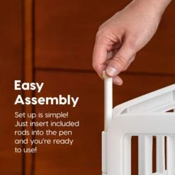 IRIS USA 4-8 Panel Dog Exercise Playpen With Door -Dog Supplies Shop 65439 PT2. AC SS1800 V1567185186