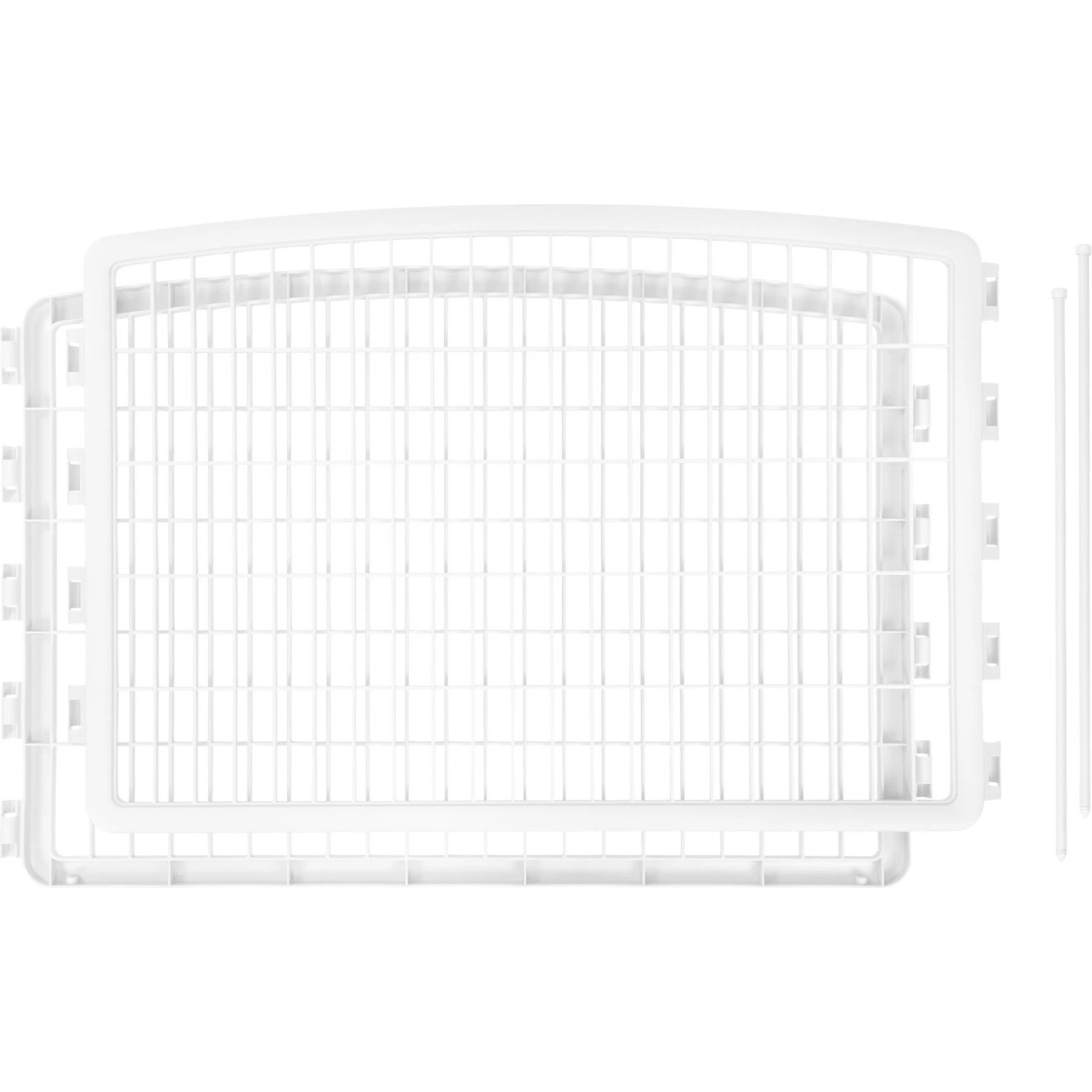 IRIS USA Dog Playpen 2-Panel Add-On, 24-in, White 3 IRIS USA Dog Playpen 2-Panel Add-On, 24-in, White