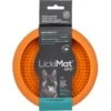LickiMat UFO Slow Feeder Dog Bowl, Orange, Standard -Dog Supplies Shop 654622 MAIN. AC SS1800 V1667240161