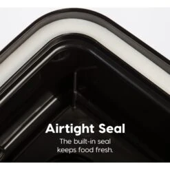 IRIS USA WeatherPro Airtight Elevated Pet Feeder With Food Storage Container & Bowls In Lid, Smoke/Black, 8-cup -Dog Supplies Shop 65478 PT2. AC SS1800 V1598656870