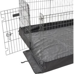 MidWest Canvas Dog Exercise Pen Base Cover Accessory, Square Configuration, Black -Dog Supplies Shop 655518 PT4. AC SS1800 V1667598812