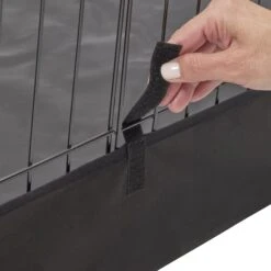 MidWest Canvas Dog Exercise Pen Base Cover Accessory, Square Configuration, Black -Dog Supplies Shop 655518 PT6. AC SS1800 V1667597807