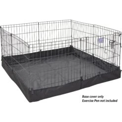 MidWest Canvas Dog Exercise Pen Base Cover Accessory, Square Configuration, Black -Dog Supplies Shop 655518 PT7. AC SS1800 V1700156093