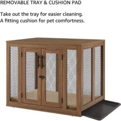 Unipaws Furniture Style With Tray Dog Crate 13 Unipaws Furniture Style With Tray Dog Crate -Dog Supplies Shop 661070 PT4. AC SS1800 V1666299582